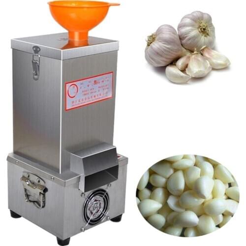Electric Garlic Peeler Automatic Garlic Peeling Machine Stainless Steel Fast Garlic Peel Commercial Garlic Peeler