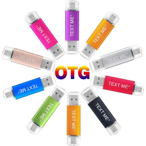TEXT ME Pendrive OTG 3 in1 OTG Type-c Flash Drive cle usb 2.0 stick 64GB 128GB otg pen drive 4GB 8GB 16GB 32GB storage devices