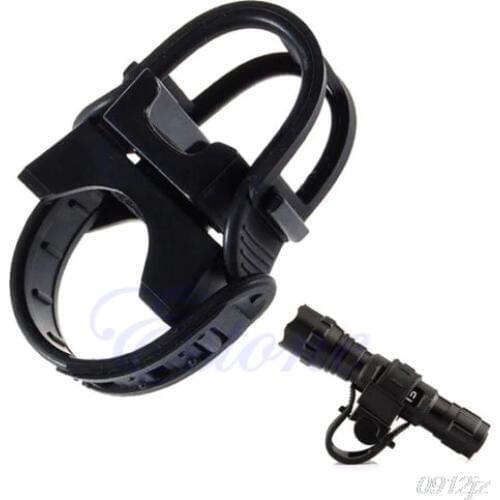 Flashlight Holder Bicycle Bike Lamp Torch Clip Mount New Drop ship Dls HOmeful