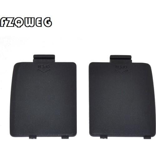 FZQWEG Battery Door Cover lid Repair For Sega Game Gear GG Console Deep Gray