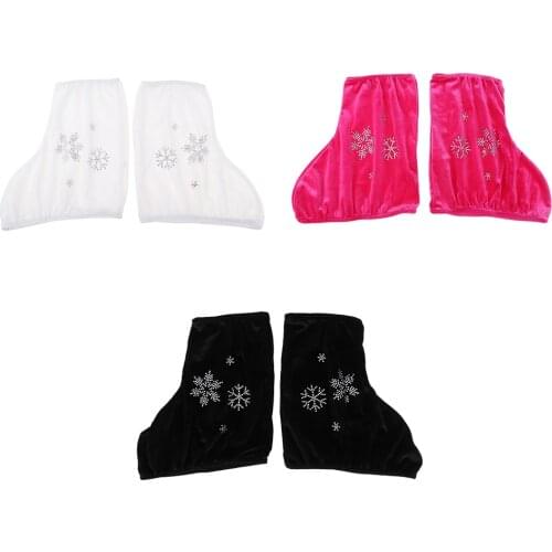 Pack Of 2 Neoprene Ice Hockey Figure Skates Boot Blade Covers Guards Skating