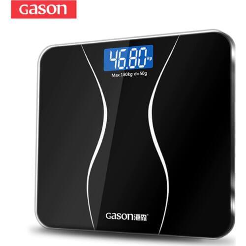 Best selling GASON A2 Bathroom Scales Floor Smart LED Body weight Scale Digital Weighing Scale Weight Balance kg lb