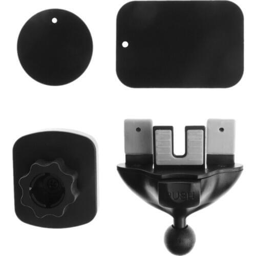 360 degrees Magnetic Car CD Slot Air Outlet Mount Holder Cradle For iPhone Cell Phone GPS