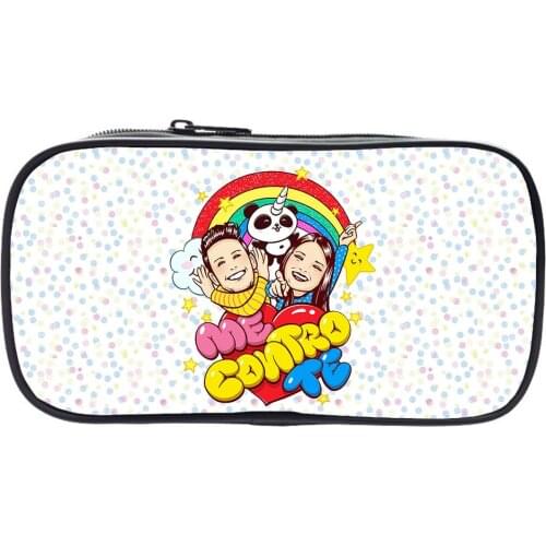 Me Contro Te Pencil Case Children Pencil Box Boy Student Stationery Bag Cosplay Large Capacity Girl Makeup Bags