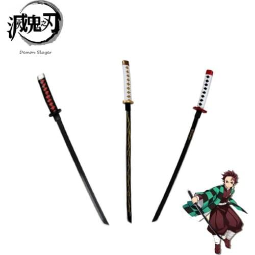 New Demon Slayer Sword Mini PU Knife Manga Demon Slayer PropTomioka Yoshio Cosplay Ninja Safe Katana Weapon Toys for Children