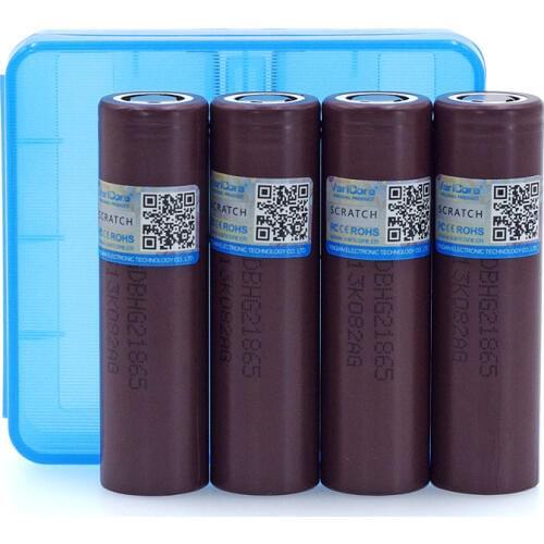VariCore Original HG2 18650 3000mAh battery 18650HG2 3.6V discharge 20A, dedicated electronic Power battery+18650 box
