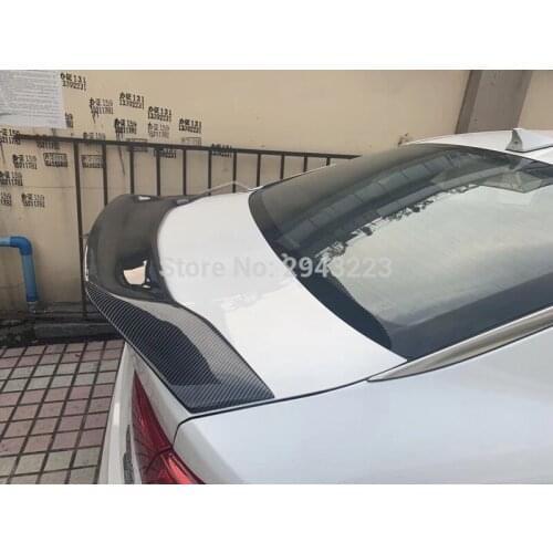 Fit For Kia K5 Optima R-style 2016 2017 2018 2019 High Quality Carbon Fiber Rear Spoiler Tail Trunk Lip Wing Car Accessories