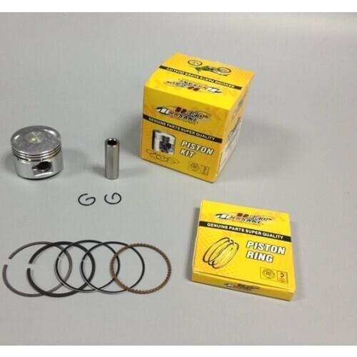 NASAKI GY6 50 motorcycle modified 60cc piston set for KYMCO GY6 60 motorcycle piston ring STD 60cc