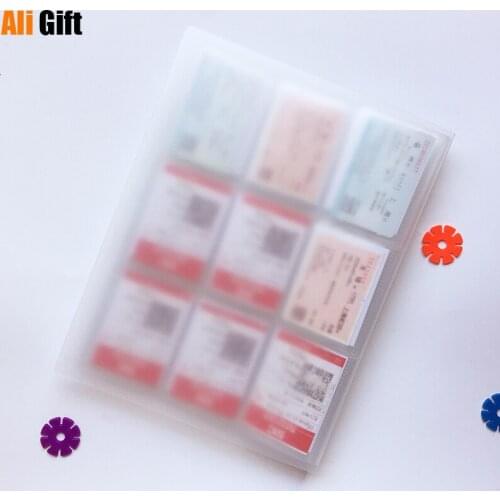 PP Surface Transparent Insert Type 3 4 5 6 7 Inch PP Photo Album Family Growth Book Insertion Page A4 Pocket Foto Album