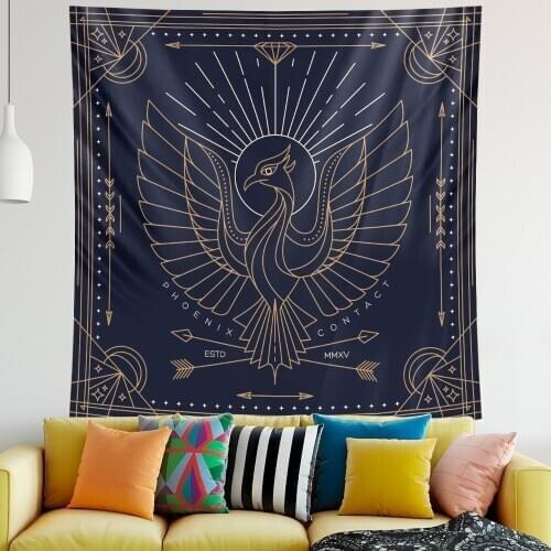 Psychedelic scene animal home art decorative tapestry witchcraft tapestry Hippie Bohemian decorative Mandala sheet