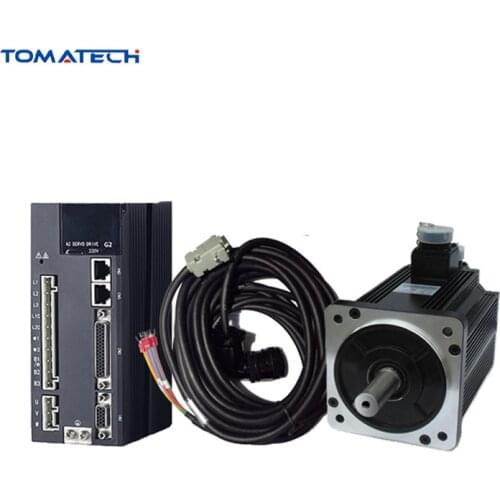 220V Single Phase 5.5KW 1500rpm 35NM 180ST-M35015 AC Servo Motor And Driver with 5 meters cable