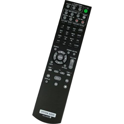 Replacement Remote Control RM-E02E For Sony RM-SHD35 HCD-E300HD NAS-E300HD NAS-50HDE NAS-S55HDE NAS-E35HD SS-CE35HD Audio System