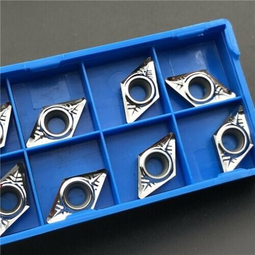 10pcs DCGT11T302-AK H01 /DCGT32.50.5 -AK H01 CNC LATHE TOOLS Milling Carbide Inserts Used for Aluminum