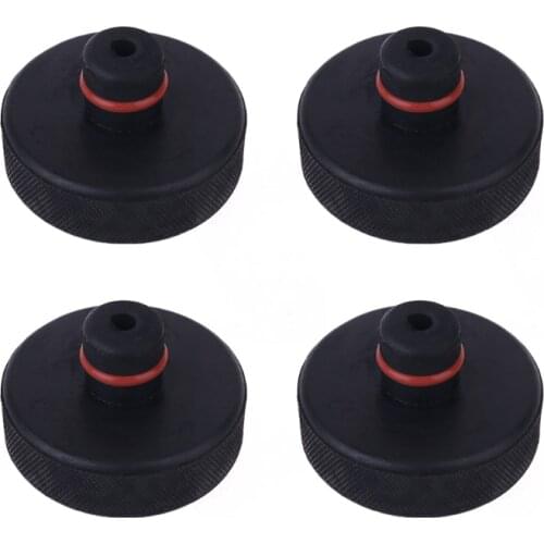 1Pc Floor Slotted Car Rubber Jack Pad Frame Protector Guard Adapter Jacking Disk Pad Tool for Pinch Weld Side Lifting Disk