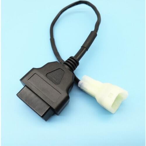 6 pin connector OBD II diagnostic harness electronic cable of Kawasaki motorcycle