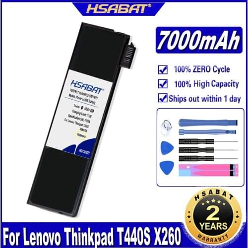 X270 X260 Laptop Battery for Lenovo Thinkpad X270 X260 X240 X240S X250 T450 T470P T450S T440S K2450 W550S 45N1136 45N1738 68