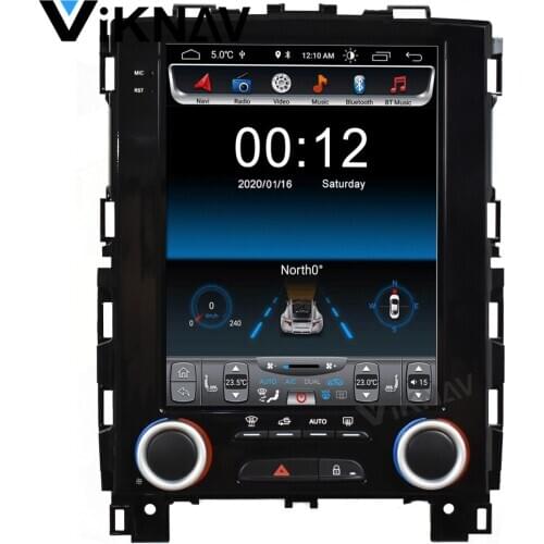 Car GPS navigation Tesla style vertical screen for-Renault Koleos 2017-2019 GPS radio Multimedia player stereo