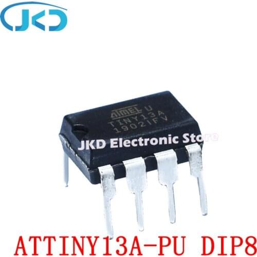Free shipping 100% New and Original 5pcs ATTINY13A-PU DIP-8 ATTINY13 ATTINY13-PU DIP8 ATTINY13A ATTINY13 13A-PU ATTINY13V-10PU