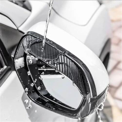 Car Side Rear View Mirror Rain Eyebrow Visor for Opel Antara Astra K J H G Crossland X Grandland X Insignia Mokka X Signum