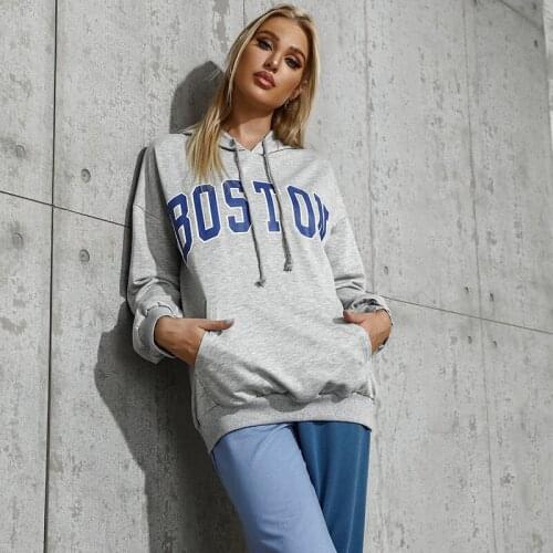 BUTUIERN Women's Sweatshirts With Inscriptions