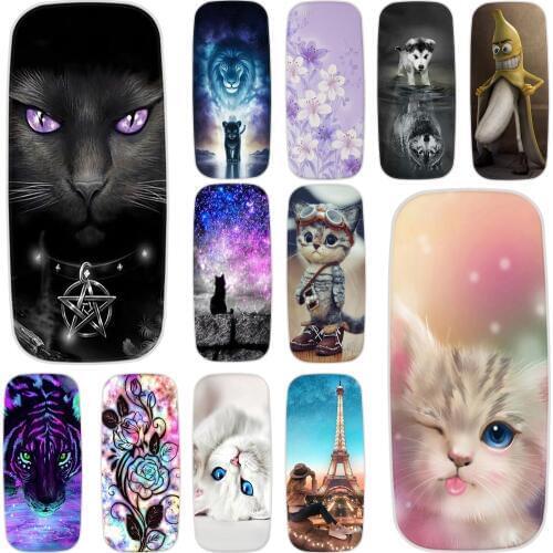 For Nokia 105 2019 Case Silicone Soft TPU Cute Cat Animal Painted Fundas TA-1203 TA-1174 TA-1010 TA-1034 1.77 Inch Cover Back