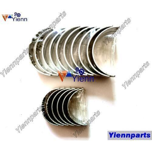 For ISEKI E3AD1 Main Bearing & Connecting Rod Bearing STD Fit Massey Ferguson 1140 Tractor