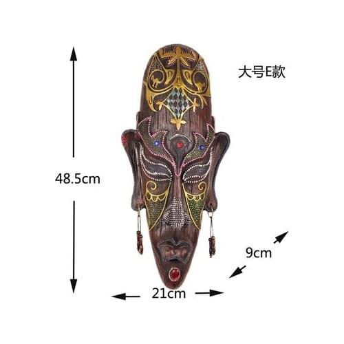 Facebook wall wall African masks crafts ornaments figure beauty figure hand decoration Home Abstract ornaments