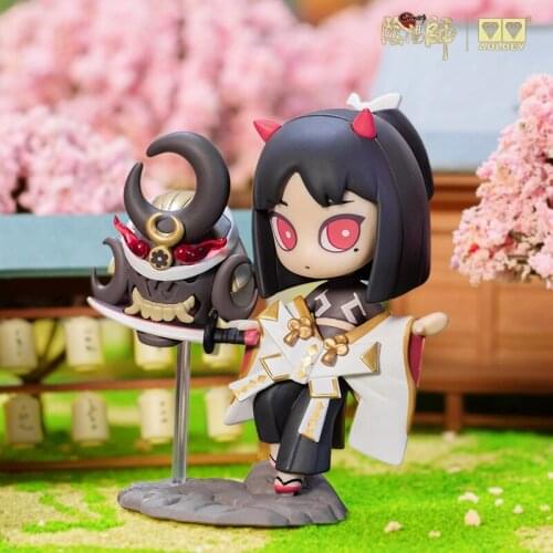 Anime Onmyoji 2nd Series Original Blind Box Guess Bag Figurine Action Figure Cartoon Model Toys Doll Desktop Collection