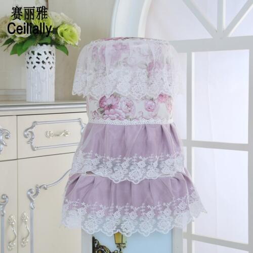 Classical Drinking fountains Dust jacket cover Water dispenser covers Korean fashion lace fabric drinking fountains protection