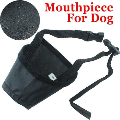 Dog Mouthpiece Mouth Cover Stop Barking Biting Food Picking Prevention Pet Adjustable Breathable Dog Mask Dog Training Supplies