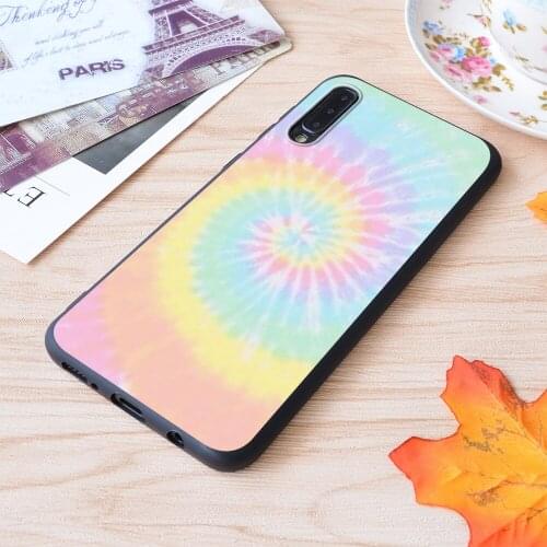Tye DIE Print Soft Silicone Matt Case For Samsung Galaxy S Note and Galaxy A