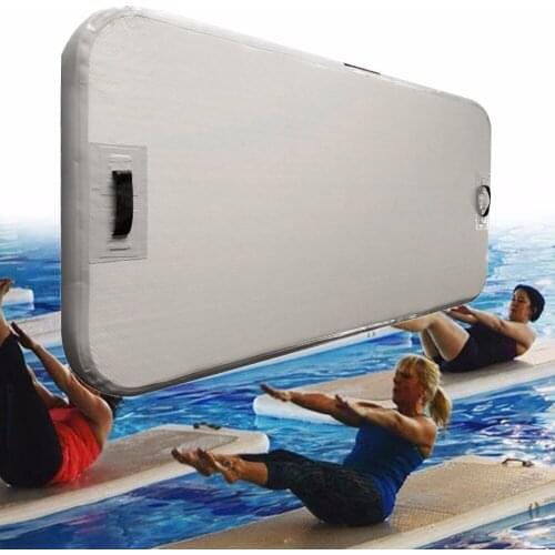 Hi Bouncia inflatable air track gymnastics mat 5x1mx0.2m free pump with factory price
