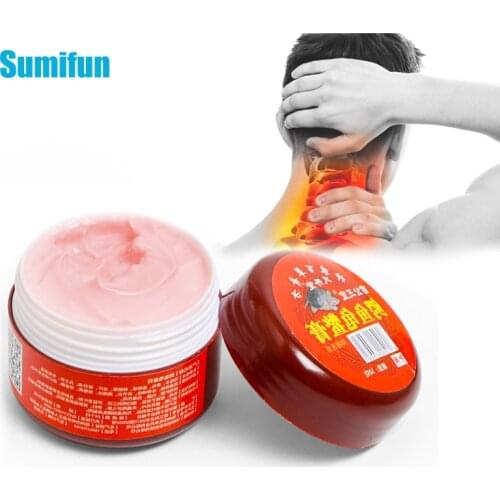 50g Analgesic Ointment Back Knee Pain Relief Cream Rheumatism Arthritis Joint Muscle Sprain Treatment Oil Massager Plaster P1186