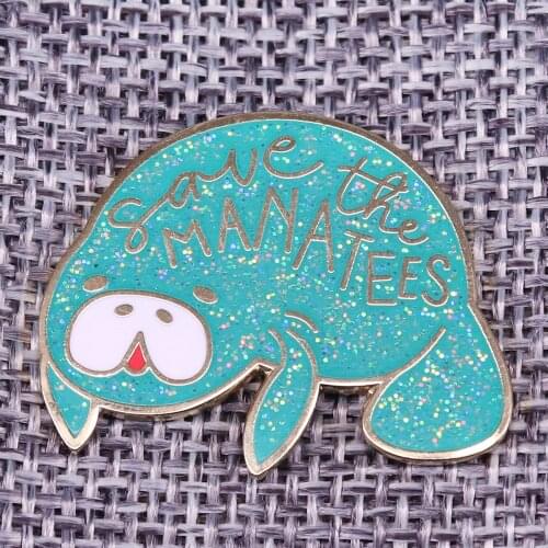 Ocean animal pin