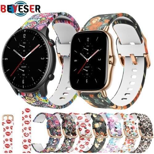 For Huami Amazfit GTS2 Silicone Watchband For Xiaomi Amazfit GTR2 GTR 2 Replacement Wrist Strap Smart Watch Bands accessories