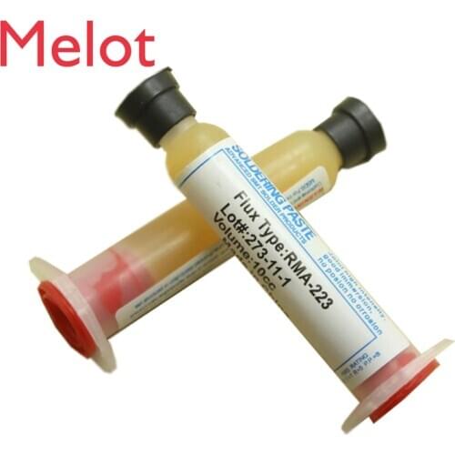 RMA-223 BGA solder paste 10cc mobile phone chip repair syringe solder oil repair solder flux IC SMT Reballing Tools