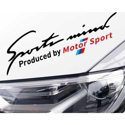 Motorsport Car Lamp Eyebrow Stickers For BMW E46 E90 E60 E39 E36 E87 E92 E91 E34 F30 E10 F20 F25 F30 G30 X6 X5 X1 X3 Performance