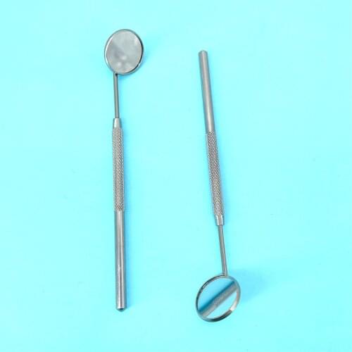 Dental Mouth Mirror Multifunction Checking Eyelash Extension Stainless Steel Teeth Whitening Clean Oral Eyelash Supplies Tools