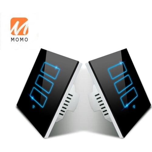 Voice Control Waterproof Life Smart Led Glass Touch Wall Switch For Home Automation