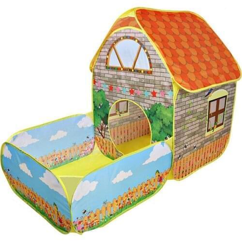 New Baby Game Tent Play House Play Tent Indoor Child House Play Tent Large Castle Play Tent Game Toy Ocean Ball Pool