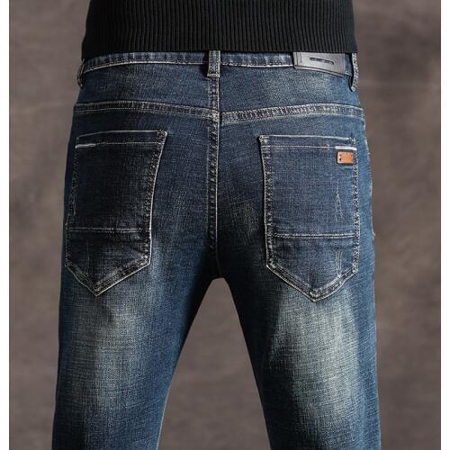Men Jeans Jean Homme Skinny Denim Spijkerbroeken Heren Pants Trousers Biker Stretch Slim Fit Streetwear Man Masculina
