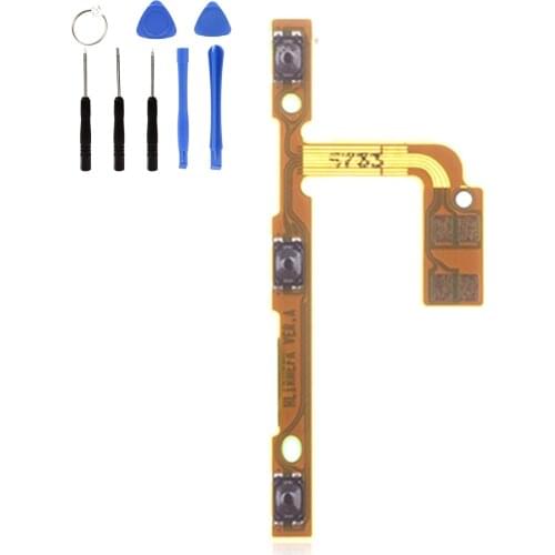 Volume Audio Mute Power ON OFF Button Key Flex Cable Repair Kit Gift FOR Huawei MATE 10 LİTE