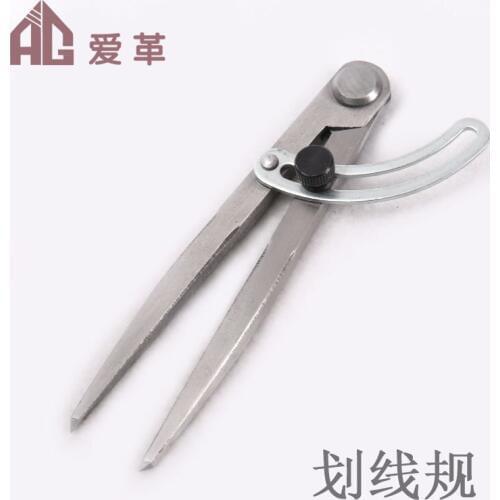 Leather Edge Creaser DIY Craft Sewing Leather Making Arts Crafts Tools Accessory Leather Marking Gauge Line Pressing Machine