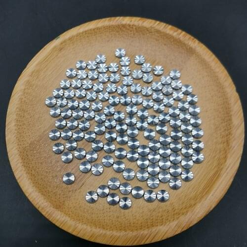 Embossed Nailhead 4MM Metal Rhinestone Hot-Fix Studs Decorations Garment Jewellery Handmade Accessories Decorations