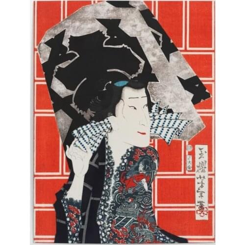 Canvas Wall Artwork Prints Japanese Poster Home Decoration Actor Painting Modern For Bedroom Abstract Modular Pictures Framework