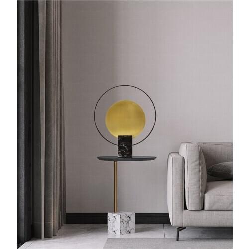 Marble table lamp LED table light reading light bedside lamp living room lighting indoor lighting hotel lighting