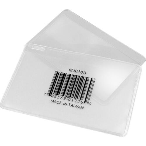 New Pocket Credit Card Size Magnifier 3x Magnifying Fresnel Lens Reading High Quality