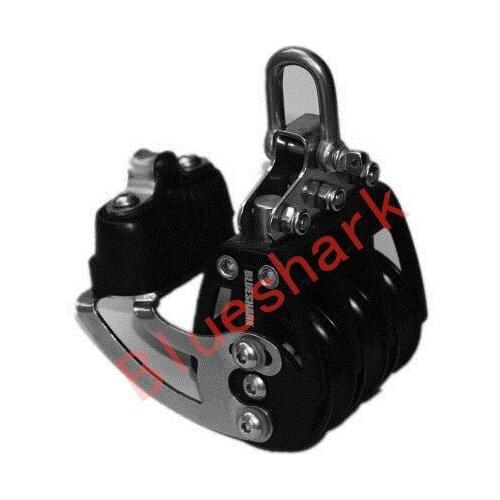 Sailboat Hardware 38 mm 1 1/2 Inch Aluminum Triple Adjustable Cleat Block 2261