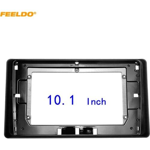 FEELDO Car Audio Fascia Frame Adapter For Toyota Raize 10.1" Big Screen 2DIN Dash Fitting Panel Frame Kit #HQ6735