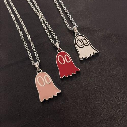 Luxury Brand Necklace 925 Sterling Silver Ghost Pendant High Quality Couple Jewelry Gifts A Variety Of Styles Are Available